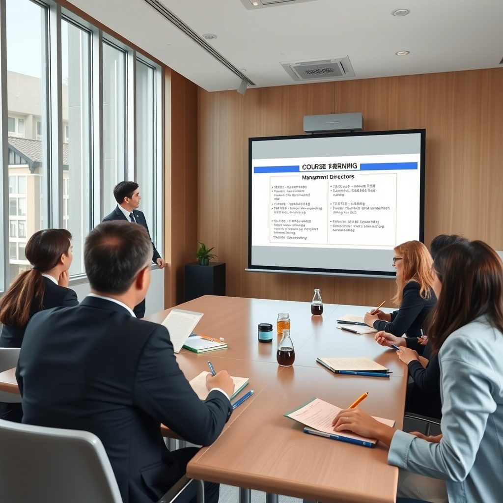 Leadschoolの講師と受講者の写真